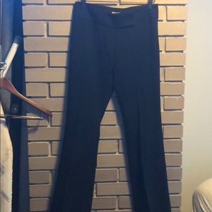 Black dress trousers semi sparkly pin stripes